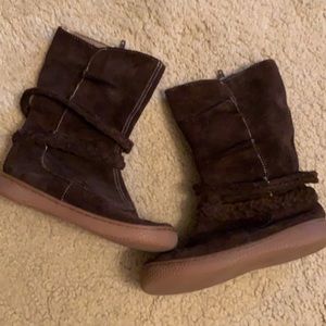 Sz 12 Livie&Luca Brown Suede Boots